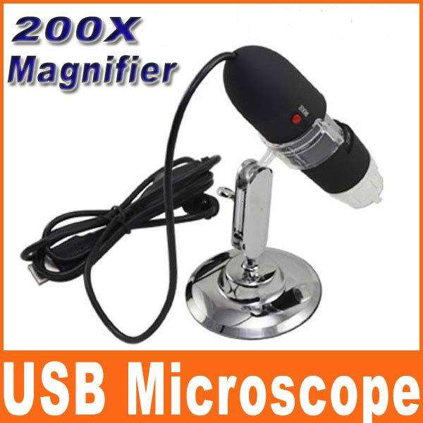 "CRAZY AUCTION" STARTS AT R1, USB Digital Microscope - 200x Zoom, 640x480 Resolution