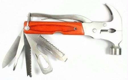 " 2 on auction " 8 IN 1 Multifunction Tool Pliers Army Knife Hammer