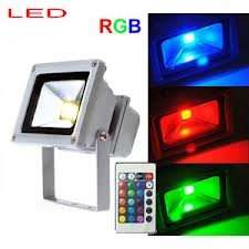 10W RGB LED Waterproof Floodlight ( RGB LED Landscape Flood Light )