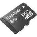 FREE CARD READER COST R159, Sandisk MicroSDHC (High Capacity) Memory Card - 8GB, LOCAL STOCK