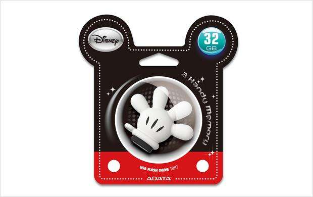 CRAZY AUCTION STARTS AT R1 , ADATA Disney Series Mickeys Glove USB Flash Drive, 4GB