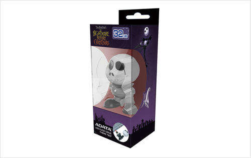 "CRAZY AUCTION", ADATA Theme , Disney Series T907 Jack Skellington USB Flash Drive , 4GB