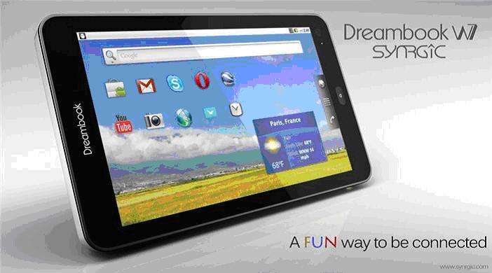 LATEST !!! HIGH QUALITY Dreambook TABLET, Android 2.2 MID, 512 MB RAM, 8 GB HD, Built in 3G modem