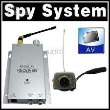 LOCAL STOCK,  Wireless camera & receiver-Spy cam kit