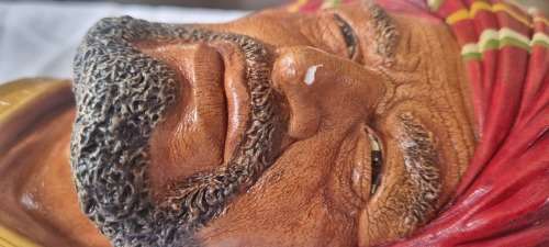 ABDHUL Vintage Bossons Chalkware Head