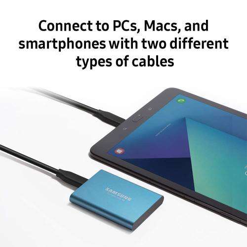 Samsung T5 Portable SSD - 500GB - USB 3.1