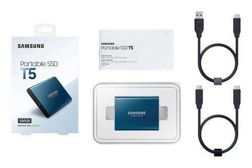 Samsung T5 Portable SSD - 500GB - USB 3.1