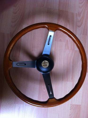 Alfa Romeo GT2000 Wood Steering- 1972 - "PERSONAL" Genuine Wood Steering Wheel