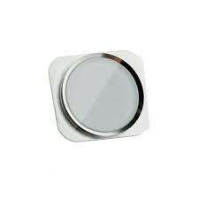 iPhone 5s home button with rubber, silver