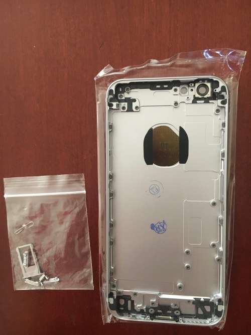 Complete Origin. Back Cover Replacement For Phone 6S space gray with Sim Tray and all buttons