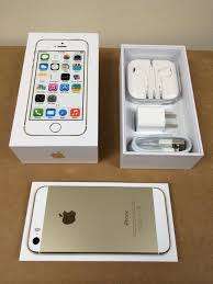 apple iPhone 5s silver with box and all accessories