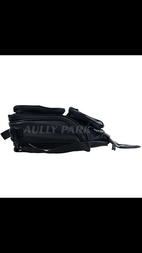 New black fuel tank bag magnetic