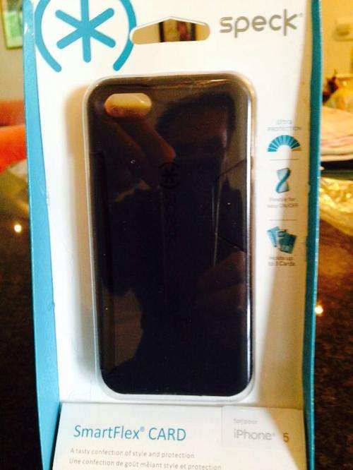 Speck Candy Shell Card Case Black for Apple iPhone 5 Candyshell
