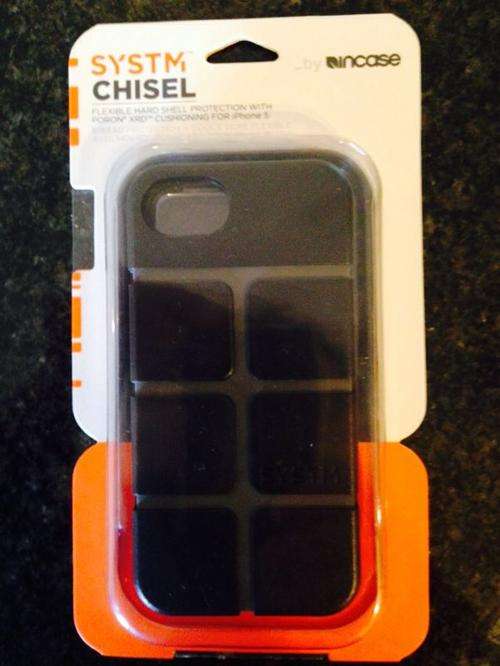 61% DISCOUNT: Incase SYSTM Chisel Case for iPhone 5 - Black/Gray NEW