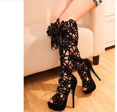 Sexy Gladiator Sandal Boots