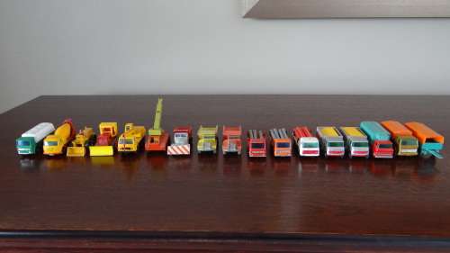 Matchbox Construction Related Vehicles (17 Vehicles)