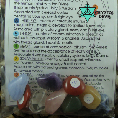 Chakra Balancing Gemstone Set (MEDIUM)