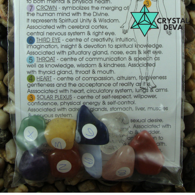 Chakra Balancing Gemstone Set (LARGE)