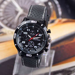 Grand Touring Men's Sports Watch with Silicone Strap.