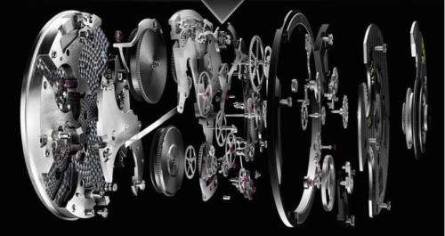 Winner Automatic Stainless Steel Skeleton Mechanical Watch.