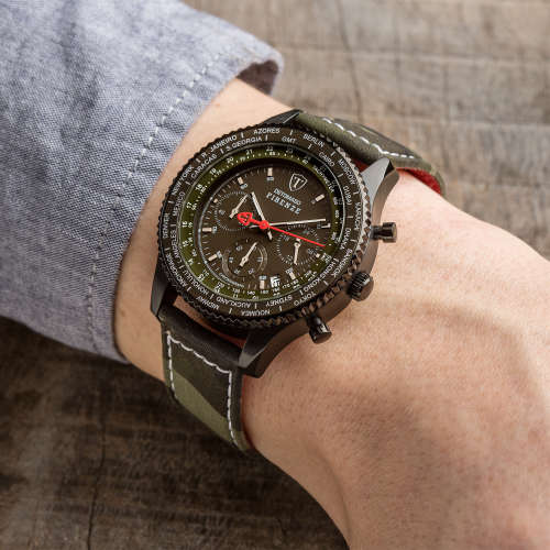 DETOMASO Men's Firenze Camouflage Racing Chronograph Watch