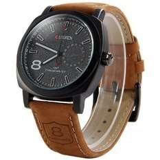 CURREN Luxury Men's Quartz Luminous Watch.