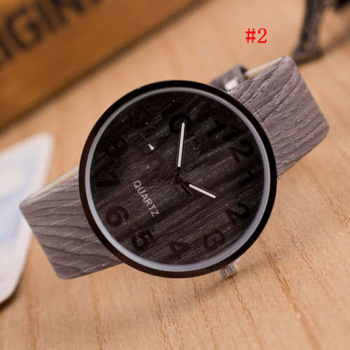 Woodgrain Look Fashion Watch