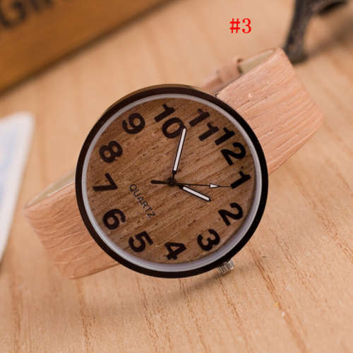 Woodgrain Look Fashion Watch