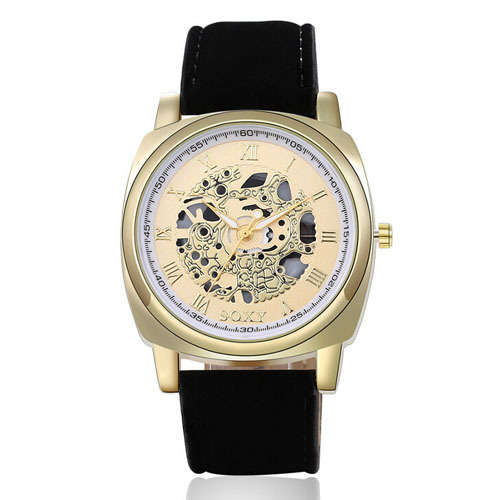 SOXY Quartz Skeleton Wristwatch