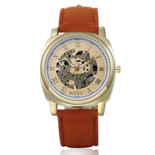 SOXY Quartz Skeleton Wristwatch