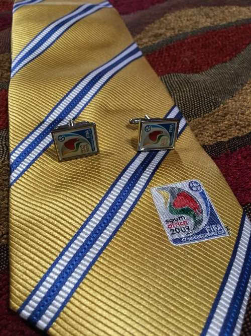 2009 FIFA Confederations Cup Tie & Cufflinks