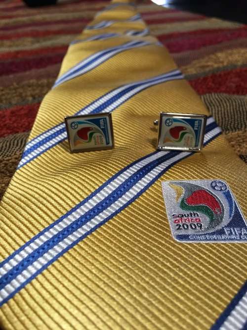 2009 FIFA Confederations Cup Tie & Cufflinks