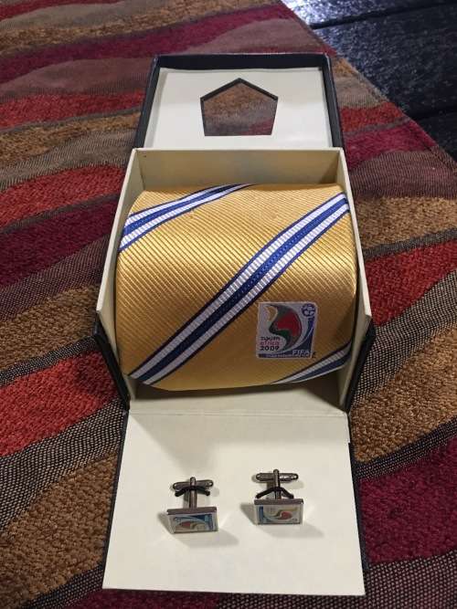 2009 FIFA Confederations Cup Tie & Cufflinks