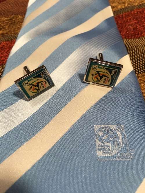 2010 FIFA Soccer World Cup Tie & Cufflinks