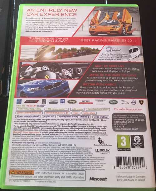Forza Motorsport 4 (XBOX 360)