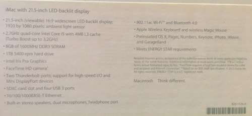 21.5-inch iMac 2.7GHz