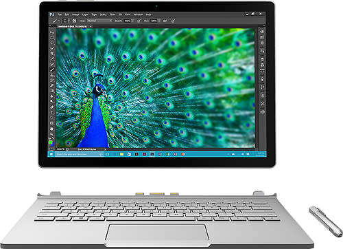 MICROSOFT SURFACE BOOK. LAPTOP + TABLET IN ONE.... PLEASE READ DESCRIPTION