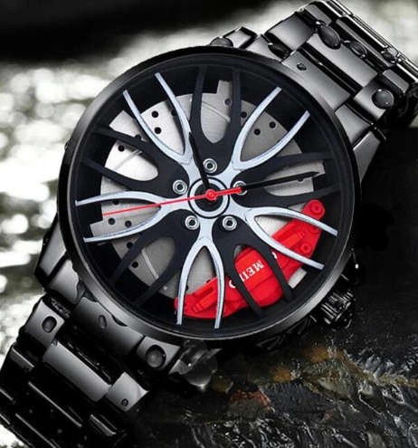 Mag Wheel Stainless Watch For Men