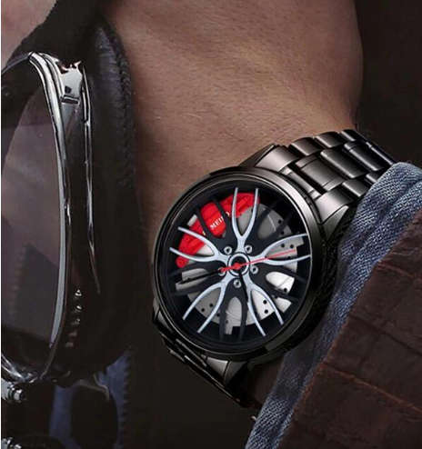 Mag Wheel Stainless Watch For Men