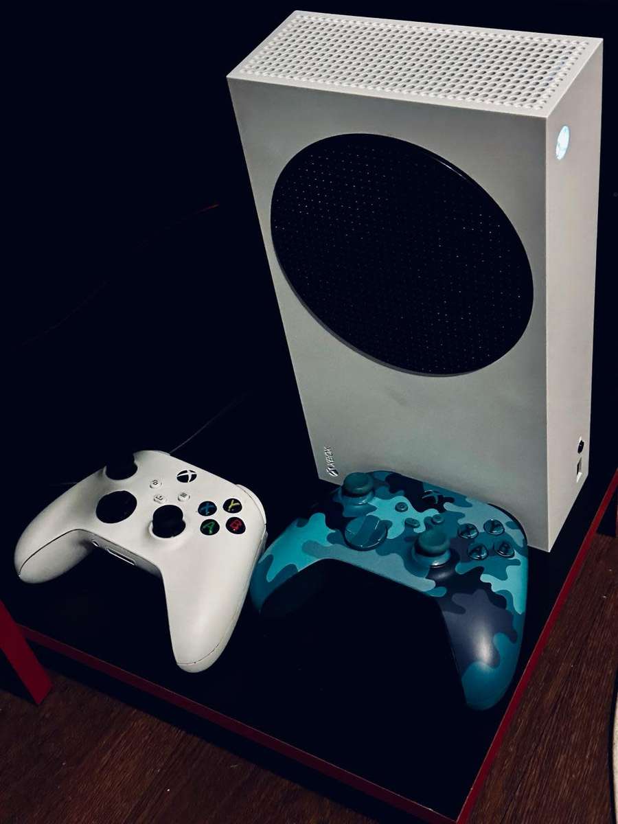 Xbox Series S, Console and Two Controllers, Games (FIFA 23, Dragon Ball and Lego Ninjago)