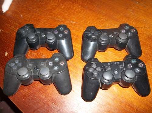Ps3 Original Remote with other three remotes