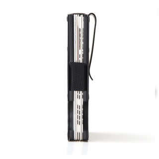 SLIM ALUMINIUM RFID CARD WALLET WITH MONEYCLIP (BLACK)