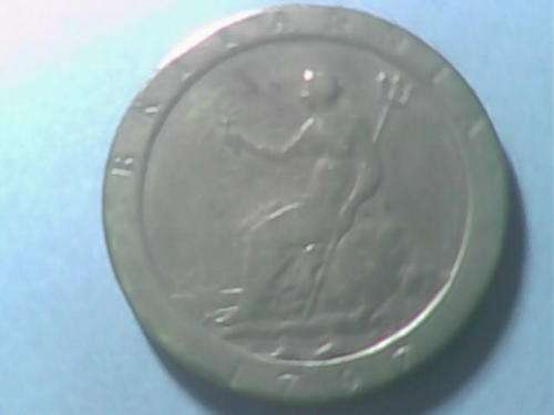 British Cartwheel Penny 1797 Coin Very Nice Collector's Item Over  200 Years Old