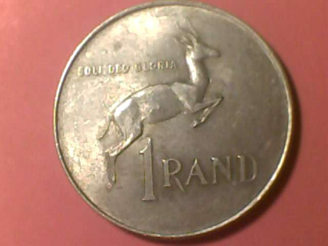 One Rand Silver Coin 1966 English Very Rare