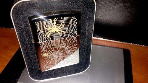 Spider web Zippo
