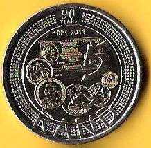 **Stunning 2011 R5-SARB 90th Anniversary R5 Coins(1921-2011)**