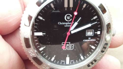 watches christopher ward swiss movement t3 kingfisher quartz water resistant uk made collector piece