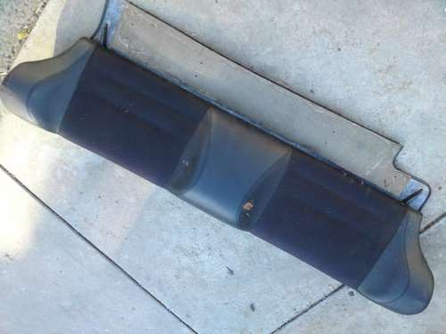 porsche 944 rear seat rest with tonneau cover