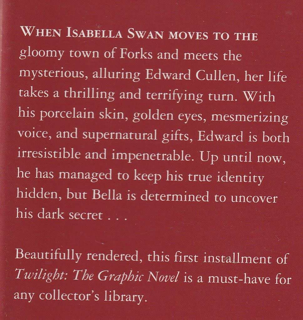 TWILIGHT: THE GRAPHIC NOVEL: VOLUME 1 by Stephenie Meyer & Young Kim