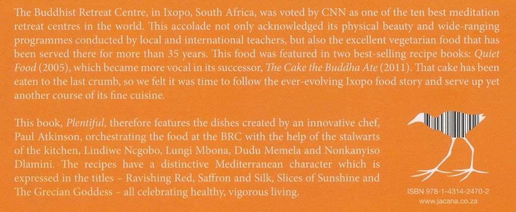 PLENTIFUL: THE BIG BOOK OF BUDDHA FOOD by Chrisi & Louis van Loon, Paul Atkinson & Angela Shaw